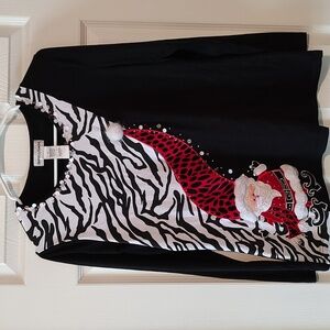 M, Draper's and Damon's holiday pullover shirt.